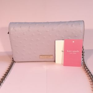 Kate Spade Alexander A. Ostrich Leather Crossbody